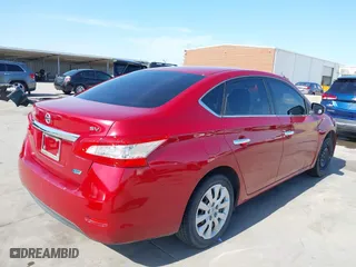 2014 Nissan Sentra SR with VIN 3N1AB7AP7EL624331, listed as a IAAI auction lot 41887132 with 207,557 mi miles. Bid and sale history available at carsss.com. Image 4.