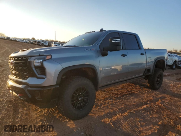 2025 Chevrolet Silverado 3500HD High Country with VIN 1GC4KYEY9SF156529, listed as a Copart auction lot 88748305 with 0 mi miles and Salvage Title. Bid and sale history available at carsss.com. Image 1.