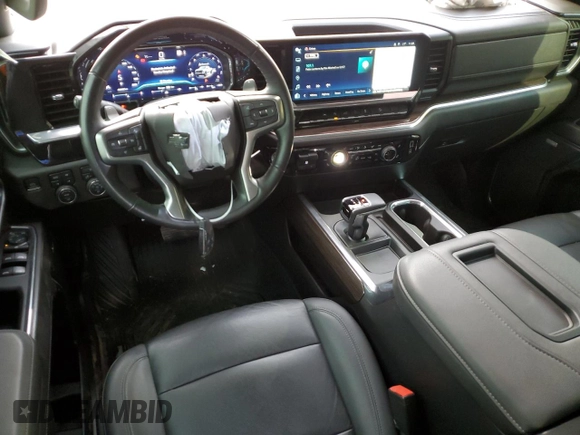2022 Chevrolet Silverado 1500 LT Trail Boss with VIN 3GCUDFED4NG525165, listed as a Copart auction lot 77381464 with 49,349 mi miles and Salvage Title. Bid and sale history available at DreamBid. Image 8.