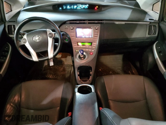2012 Toyota Prius One with VIN JTDKN3DUXC5519864, listed as a Copart auction lot 43366925 with 209,021 mi miles and Salvage Title. Bid and sale history available at carsss.com. Image 8.