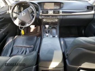 2014 Lexus LS 460 with VIN JTHCL5EF3E5022968, listed as a Copart auction lot 86642464 with 67,680 mi miles and Salvage title. Bid and sale history available at DreamBid. Image 8.
