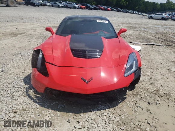 2016 Chevrolet Corvette Z06 3LZ with VIN 1G1YT2D6XG5603337, listed as a Copart auction lot 64940244 with 0 mi miles and Salvage Title. Bid and sale history available at carsss.com. Image 5.