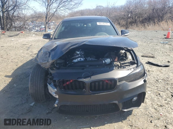 2013 BMW 3 Series 335i with VIN WBA3A9C50DF477081, listed as a Copart auction lot 48116745 with 0 mi miles and Salvage Title. Bid and sale history available at carsss.com. Image 5.