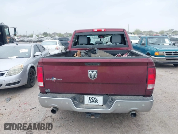 2016 Ram 1500 Lone Star with VIN 3C6RR6LT0GG351848, listed as a IAAI auction lot 41804344 with 193,106 mi miles. Bid and sale history available at carsss.com. Image 16.
