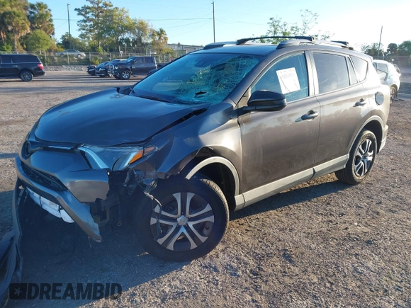 2017 Toyota RAV4 LE with VIN 2T3ZFREV0HW354624, listed as a IAAI auction lot 41851021 with 66,174 mi miles and . Bid and sale history available at carsss.com. Image 17.