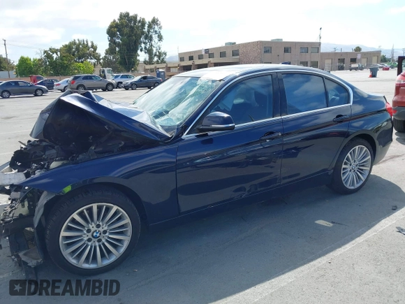 2012 BMW 3 Series 328i with VIN WBA3C1C57CF431824, listed as a IAAI auction lot 42585462 with 183,008 mi miles and . Bid and sale history available at DreamBid. Image 2.
