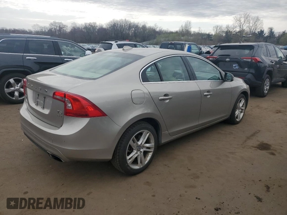 2015 Volvo S60 T5 Premier with VIN YV1612TK7F1350268, listed as a Copart auction lot 53473675 with 115,545 mi miles and Salvage Title. Bid and sale history available at carsss.com. Image 3.