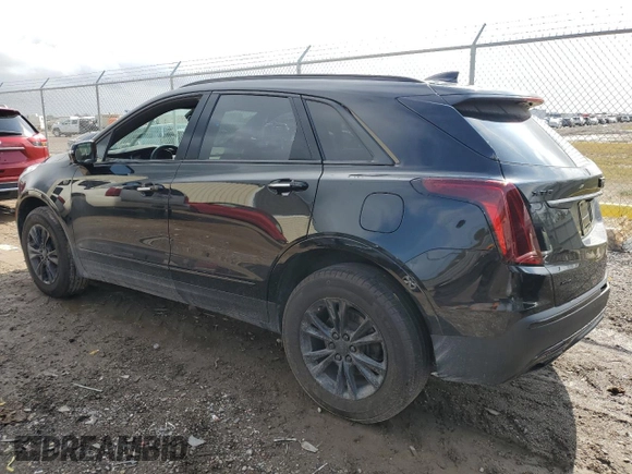 2023 Cadillac XT5 AWD Premium Luxury with VIN 1GYKNDR44PZ132363, listed as a Copart auction lot 78950724 with 12,462 mi miles and Salvage Title. Bid and sale history available at DreamBid. Image 2.
