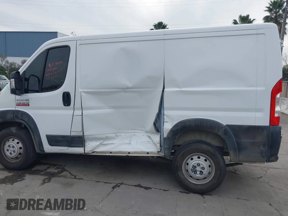 2019 Ram ProMaster Cargo with VIN 3C6TRVNG9KE509253, listed as a IAAI auction lot 41424531 with 47,517 mi miles and . Bid and sale history available at DreamBid. Image 14.