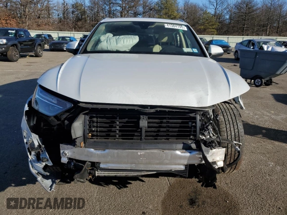 2024 Audi Q5 S line Premium with VIN WA1GAAFY9R2045240, listed as a Copart auction lot 41384195 with 16,983 mi miles and Salvage Title. Bid and sale history available at carsss.com. Image 5.