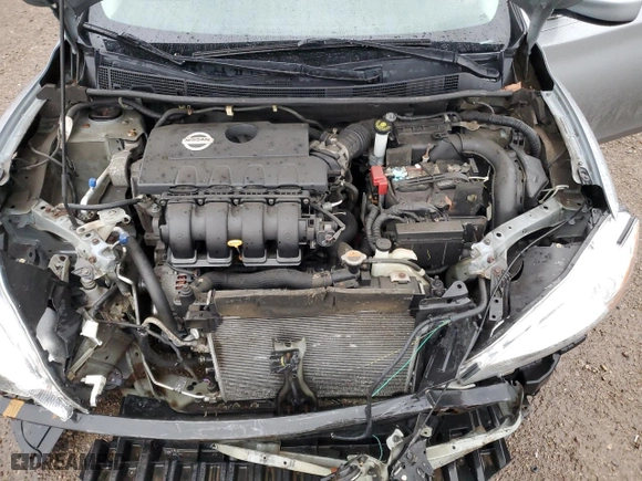 2014 Nissan Sentra S with VIN 3N1AB7AP6EL677862, listed as a Copart auction lot 51350375 with 117,970 mi miles and Salvage Title. Bid and sale history available at carsss.com. Image 12.