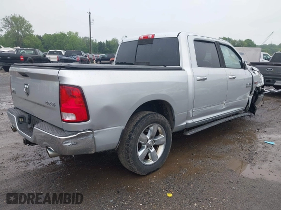 2015 Ram 1500 Big Horn with VIN 3C6RR7LTXFG629627, listed as a IAAI auction lot 42266612 with 243,039 mi miles and . Bid and sale history available at DreamBid. Image 4.