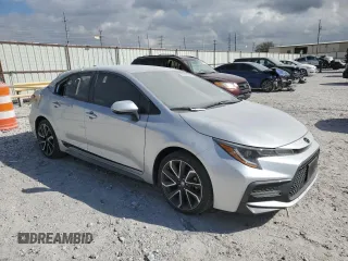 2022 Toyota Corolla SE with VIN JTDS4MCE7N3503526, listed as a Copart auction lot 76303884 with 15,684 mi miles and Clean Title. Bid and sale history available at carsss.com. Image 4.