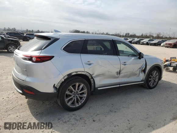 2020 Mazda CX-9 Grand Touring z VIN JM3TCADY0L0417673, wystawiony jako Copart lot #44625195 z przebiegiem 94 221 mil mil oraz Szkoda całkowita • Salvage title. Historia ofert i sprzedaży dostępna na DreamBid. Obrazek 3.