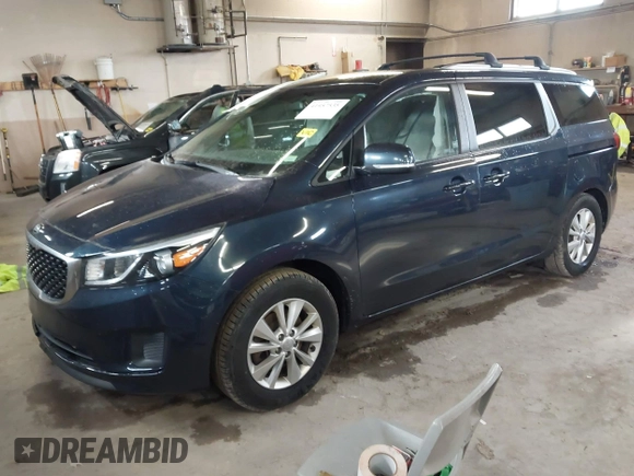 2016 Kia Sedona LX with VIN KNDMB5C10G6161548, listed as a IAAI auction lot 41957535 with 130,228 mi miles and . Bid and sale history available at DreamBid. Image 18.