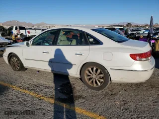 2007 Hyundai Azera SE with VIN KMHFC46F77A238884, listed as a Copart auction lot 88598615 with 153,755 mi miles and Salvage Title. Bid and sale history available at carsss.com. Image 2.