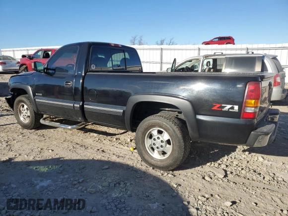 2000 Chevrolet Silverado 1500 with VIN 1GCEK14T1YE374514, listed as a Copart auction lot 85902274 with 115,572 mi miles and Clean Title. Bid and sale history available at carsss.com. Image 2.