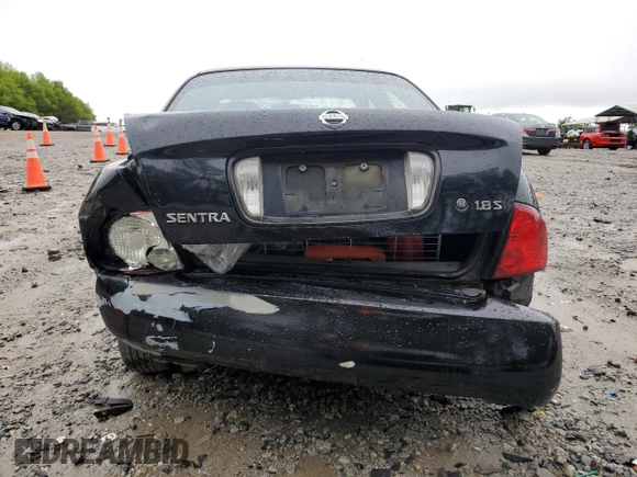 2005 Nissan Sentra 1.8 with VIN 3N1CB51D15L518086, listed as a Copart auction lot 51799585 with 191,220 mi miles and Salvage Title. Bid and sale history available at DreamBid. Image 6.
