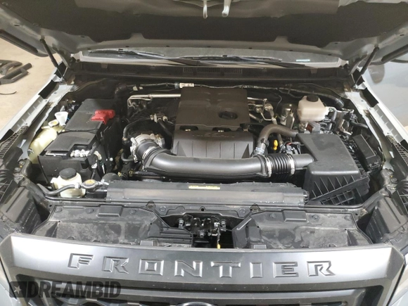 2024 Nissan Frontier SV with VIN 1N6ED1EK4RN620101, listed as a Copart auction lot 61064595 with 11,929 mi miles and Salvage title. Bid and sale history available at DreamBid. Image 11.