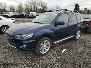 2013 Mitsubishi Outlander SE with VIN JA4JT3AW2DU000395, listed as a Copart auction lot 48165955 with 188,301 mi miles and Salvage Title. Bid and sale history available at carsss.com. Image 1.