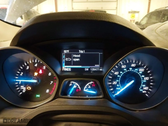 2014 Ford Escape SE with VIN 1FMCU9GX7EUA03627, listed as a IAAI auction lot 41728343 with 128,477 mi miles. Bid and sale history available at carsss.com. Image 7.