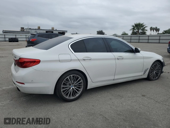 2017 BMW 5 Series 530i z VIN WBAJA5C37HG896060, wystawiony jako Copart lot #52409635 z przebiegiem 97 686 mil mil oraz Szkoda całkowita • Salvage title. Historia ofert i sprzedaży dostępna na DreamBid. Obrazek 3.