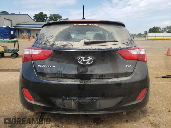 2017 Hyundai Elantra GT with VIN KMHD35LHXHU357662, listed as a Copart auction lot 68889834 with 84,543 mi miles and Salvage Title. Bid and sale history available at carsss.com. Image 6.