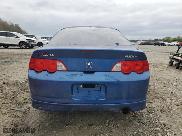 2003 Acura RSX Type S with VIN JH4DC53013C011611, listed as a Copart auction lot 49858805 with 211,705 mi miles and Salvage Title. Bid and sale history available at carsss.com. Image 6.