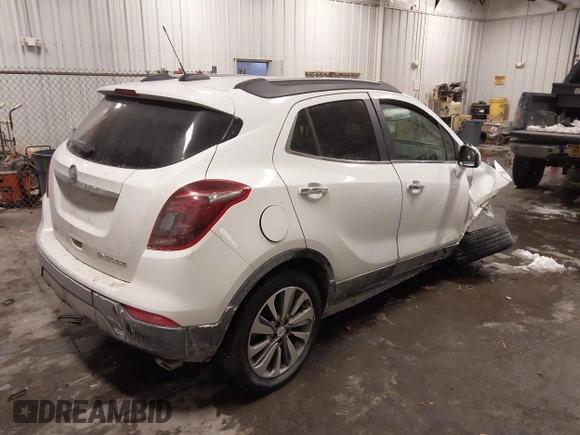 2019 Buick Encore Preferred with VIN KL4CJASBXKB762851, listed as a IAAI auction lot 41608945 with 39,719 mi miles. Bid and sale history available at carsss.com. Image 4.
