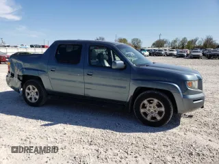 2007 Honda Ridgeline RTL w/Leather with VIN 2HJYK16587H540817, listed as a Copart auction lot 49950124 with 169,275 mi miles and Salvage Title. Bid and sale history available at carsss.com. Image 4.