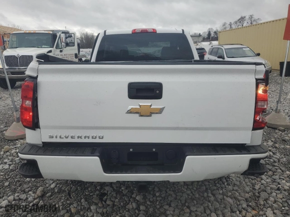 2018 Chevrolet Silverado 1500 Custom with VIN 1GCRCPEH4JZ183762, listed as a Copart auction lot 84399474 with 170,210 mi miles and Salvage Title. Bid and sale history available at carsss.com. Image 6.