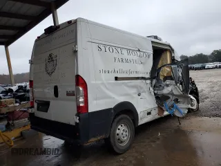 2020 Ram ProMaster Cargo with VIN 3C6TRVDG8LE119134, listed as a Copart auction lot 84068744 with 99,282 mi miles and Salvage Title. Bid and sale history available at carsss.com. Image 3.