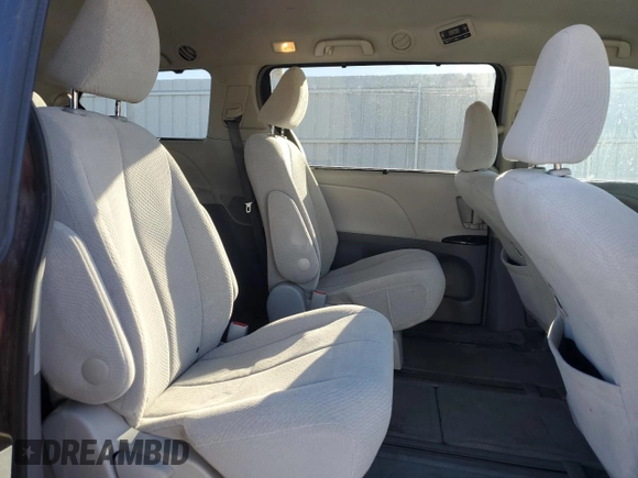 2014 Toyota Sienna LE with VIN 5TDJK3DC5ES075494, listed as a Copart auction lot 82048634 with 151,216 mi miles and Salvage Title. Bid and sale history available at DreamBid. Image 11.