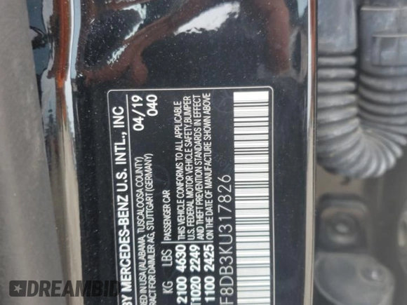 2019 Mercedes-Benz C 300 z VIN 55SWF8DB3KU317826, wystawiony jako Copart lot #58099425 z przebiegiem 104 303 mil mil oraz Szkoda całkowita • Salvage title. Historia ofert i sprzedaży dostępna na DreamBid. Obrazek 12.