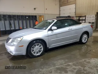 2008 Chrysler Sebring Touring with VIN 1C3LC55R68N135267, listed as a Copart auction lot 47621595 with 92,026 mi miles and Salvage Title. Bid and sale history available at carsss.com. Image 1.