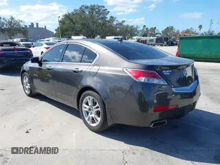 2010 Acura TL Tech with VIN 19UUA8F54AA025786, listed as a IAAI auction lot 40764105 with 154,130 mi miles. Bid and sale history available at carsss.com. Image 3.