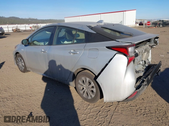 2020 Toyota Prius LE with VIN JTDL9RFU1L3018642, listed as a IAAI auction lot 41445840 with 41,090 mi miles and . Bid and sale history available at DreamBid. Image 3.