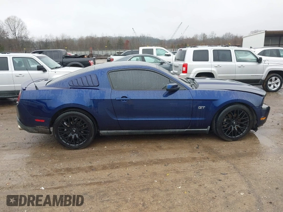 2010 Ford Mustang GT with VIN 1ZVBP8CH0A5121729, listed as a IAAI auction lot 41531080 with 162,673 mi miles. Bid and sale history available at carsss.com. Image 13.
