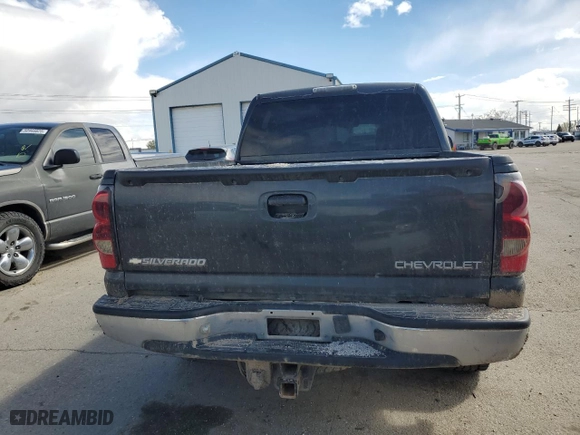 2005 Chevrolet Silverado 1500 LS with VIN 2GCEK13T051113115, listed as a Copart auction lot 48807345 with 225,006 mi miles and Salvage Title. Bid and sale history available at carsss.com. Image 6.