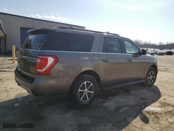 2018 Ford Expedition Max XLT with VIN 1FMJK1JT7JEA30061, listed as a Copart auction lot 48058575 with 99,189 mi miles and Salvage Title. Bid and sale history available at carsss.com. Image 3.