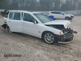 2006 Volvo V70 2.4L with VIN YV1SW612962558219, listed as a Copart auction lot 61853785 with 132,960 mi miles and Salvage title. Bid and sale history available at DreamBid. Image 4.
