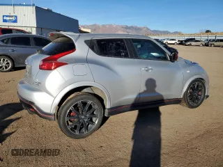 2014 Nissan Juke NISMO RS with VIN JN8DF5MV4ET150707, listed as a Copart auction lot 82986974 with Not Provided miles and Salvage Title. Bid and sale history available at carsss.com. Image 3.