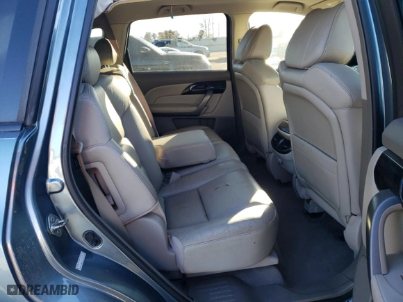 2007 Acura MDX Tech Pkg with VIN 2HNYD28327H518595, listed as a Copart auction lot 45097715 with 131,164 mi miles and Salvage Title. Bid and sale history available at carsss.com. Image 12.