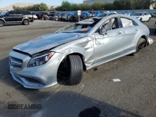 2017 Mercedes-Benz CLS-Class CLS 63 AMG S-Model with VIN WDDLJ7GB5HA192750, listed as a Copart auction lot 72444074 with 52,814 mi miles and Salvage Title. Bid and sale history available at carsss.com. Image 1.