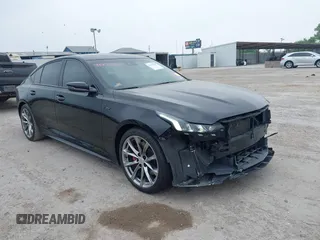 2020 Cadillac CT5 V-Series with VIN 1G6DR5RW9L0145203, listed as a IAAI auction lot 42275331 with 38,027 mi miles and . Bid and sale history available at DreamBid. Image 1.