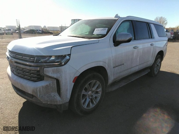 2023 Chevrolet Suburban Premier with VIN 1GNSKFKD7PR542635, listed as a IAAI auction lot 41672529 with 26,409 mi miles. Bid and sale history available at carsss.com. Image 2.