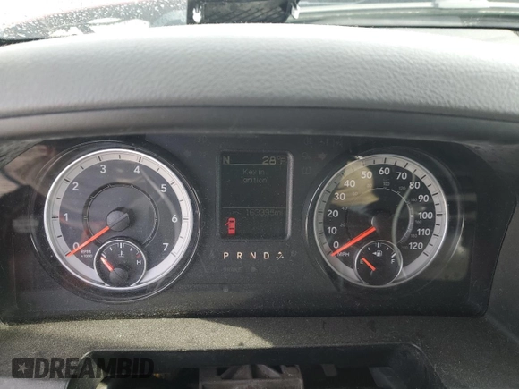 2018 Ram 1500 Express with VIN 1C6RR7FT3JS277908, listed as a Copart auction lot 51760535 with 163,395 mi miles and Salvage title. Bid and sale history available at DreamBid. Image 9.