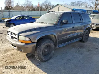 2003 Dodge Durango SLT with VIN 1D4HS48N93F552797, listed as a Copart auction lot 84835354 with 218,769 mi miles and Salvage Title. Bid and sale history available at DreamBid. Image 1.