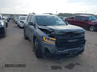 2021 GMC Acadia SLE with VIN 1GKKNKLSXMZ159150, listed as a IAAI auction lot 41660263 with 84,048 mi miles and . Bid and sale history available at DreamBid. Image 1.