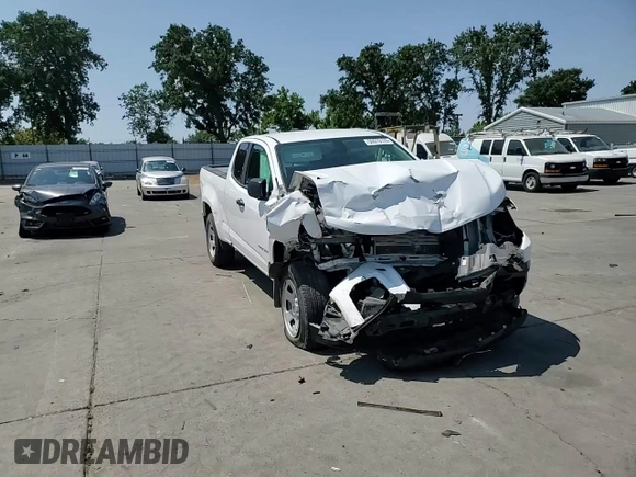 2021 Chevrolet Colorado 2WD Work Truck with VIN 1GCHSBEA6M1180675, listed as a Copart auction lot 59970125 with 58,649 mi miles and Salvage title. Bid and sale history available at DreamBid. Image 13.